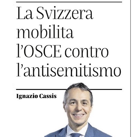 La Memoria selettiva di Ignazio Cassis